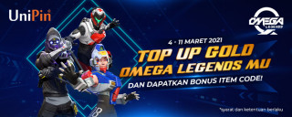 Omega Legend Maret Meriah, Dapatkan Item Code Eksklusif!